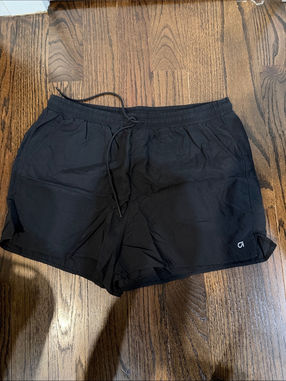 GAP Black Athletic Drawstring Running Shorts